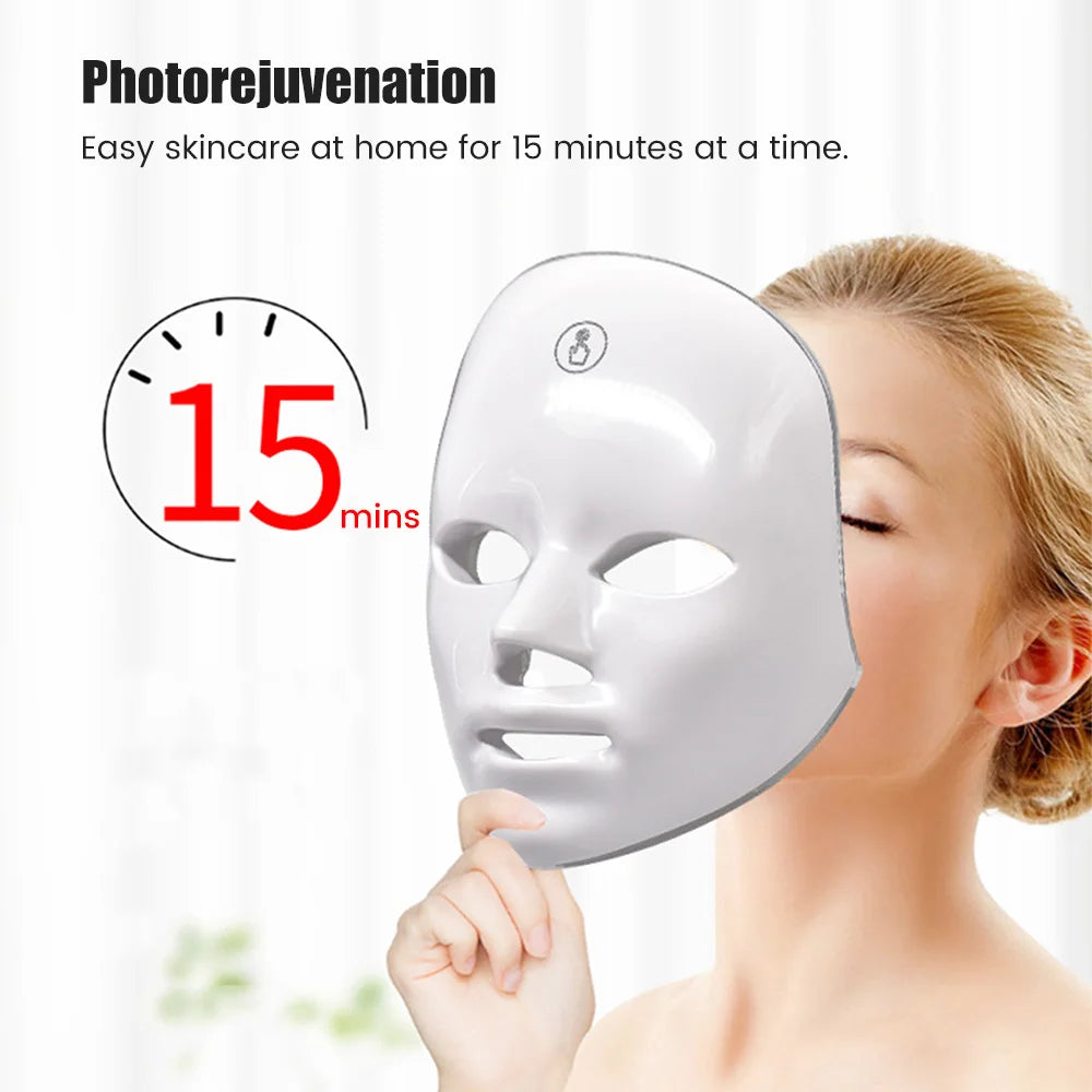 Carefully Mask - Máscara antiedad de fototerapia LED de grado médico